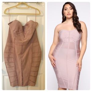 Bella Bandage Midi Dress
